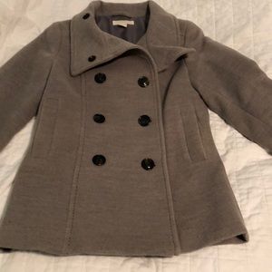 H&M Grey Peacoat, size 4